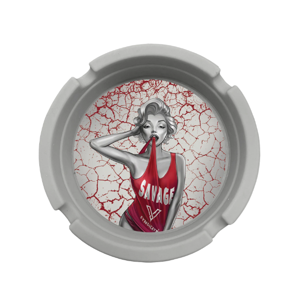 Vsyndicate Glass Blazin' Ashtrays / Dank Diva